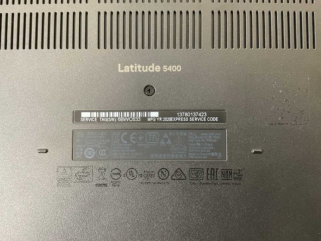 Dell latitude 5400 14”, core(tm) i7 8th gen, 16 gb ram, 512 gb nvme laptops (2x) - afbeelding 16 van  16