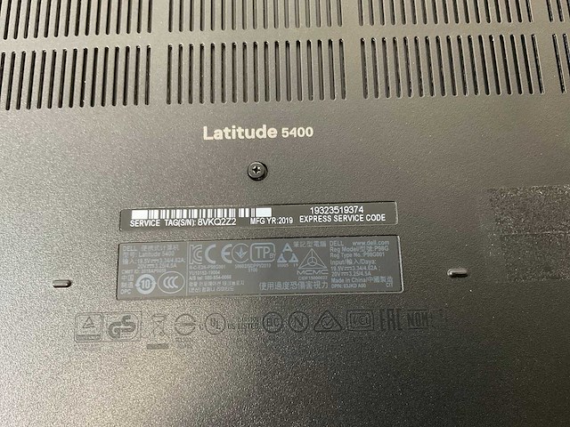 Dell latitude 5400 14”, core(tm) i7 8th gen, 16 gb ram, 512 gb nvme laptops (2x) - afbeelding 7 van  15