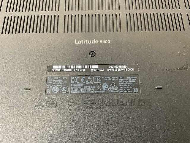 Dell latitude 5400 14”, core(tm) i7 8th gen, 16 gb ram, 512 gb nvme laptops (2x) - afbeelding 8 van  16