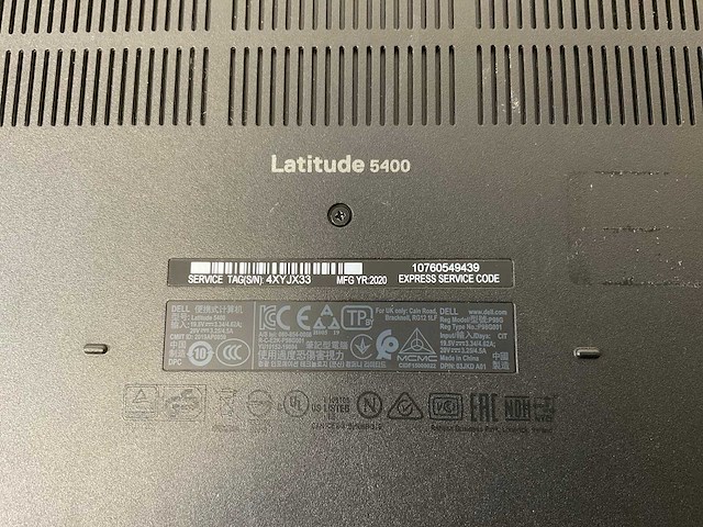 Dell latitude 5400 14”, core(tm) i7 8th gen, 16 gb ram, 512 gb nvme laptops (2x) - afbeelding 16 van  16
