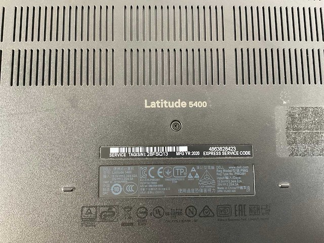 Dell latitude 5400 14”, core(tm) i7 8th gen, 16 gb ram, 512 gb nvme laptops (2x) - afbeelding 14 van  15