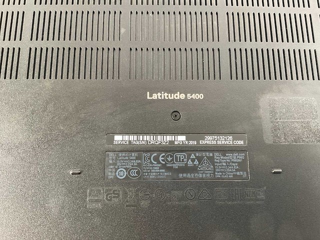 Dell latitude 5400 14”, core(tm) i7 8th gen, 16 gb ram, 512 gb nvme laptops (2x) - afbeelding 7 van  15