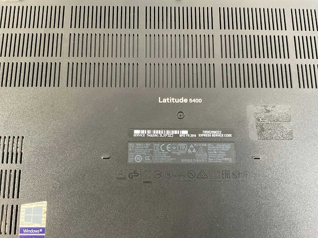 Dell latitude 5400 14”, core(tm) i7 8th gen, 16 gb ram, 512 gb nvme laptops (2x) - afbeelding 14 van  15