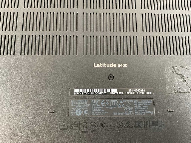 Dell latitude 5400 14”, core(tm) i7 8th gen, 16 gb ram, 512 gb nvme laptops (2x) - afbeelding 7 van  15