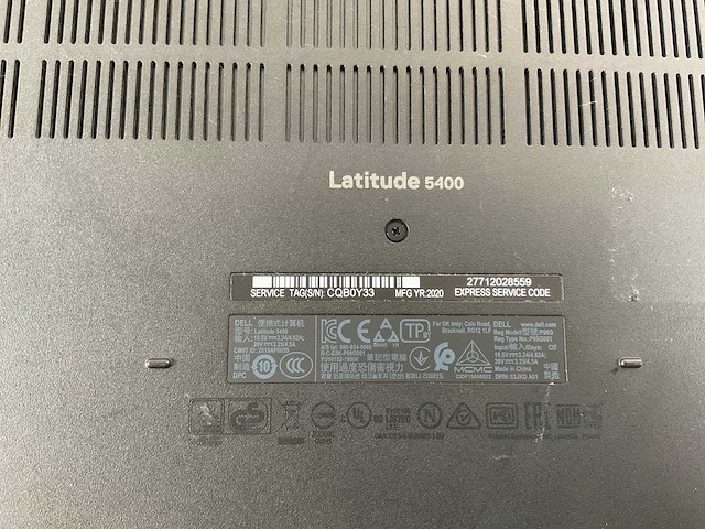 Dell latitude 5400 14”, core(tm) i7 8th gen, 16 gb ram, 512 gb nvme laptops (2x) - afbeelding 14 van  15