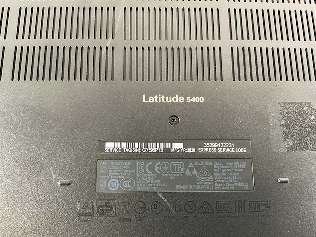 Dell latitude 5400 14”, core(tm) i7 8th gen, 16 gb ram, 512 gb nvme laptops (2x) - afbeelding 7 van  15