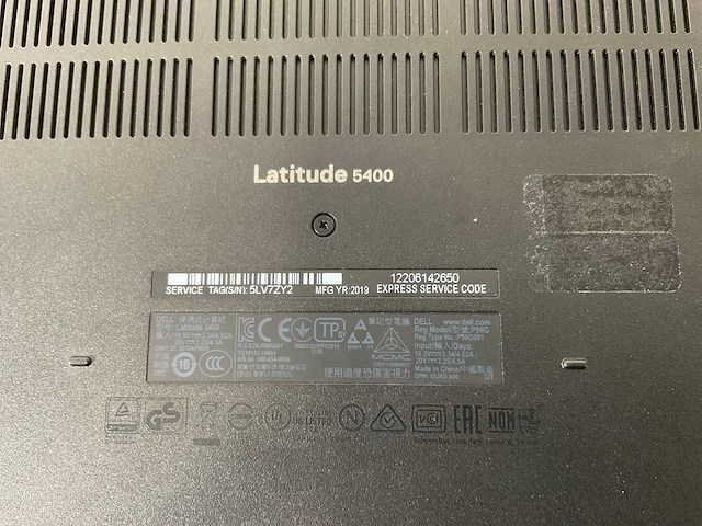 Dell latitude 5400 14”, core(tm) i7 8th gen, 16 gb ram, 512 gb nvme laptops (3x) - afbeelding 8 van  23