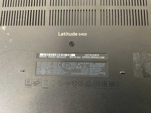 Dell latitude 5400 14”, core(tm) i7 8th gen, 16 gb ram, 512 gb nvme laptops (3x) - afbeelding 16 van  23