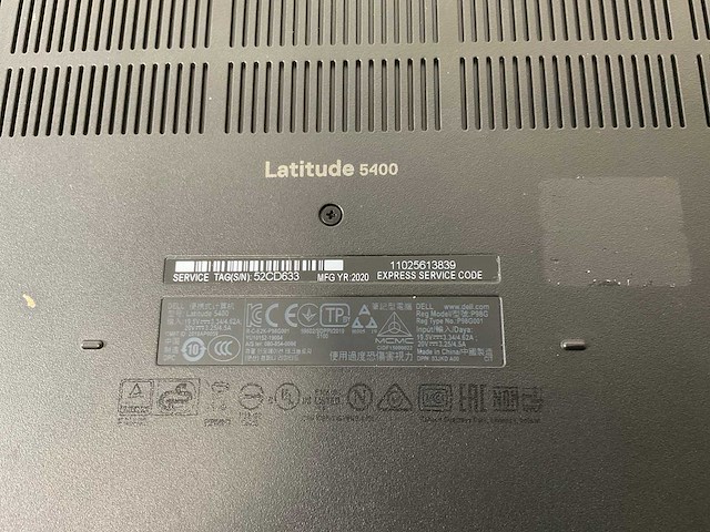 Dell latitude 5400 14”, core(tm) i7 8th gen, 16 gb ram, 512 gb nvme laptops (3x) - afbeelding 15 van  22