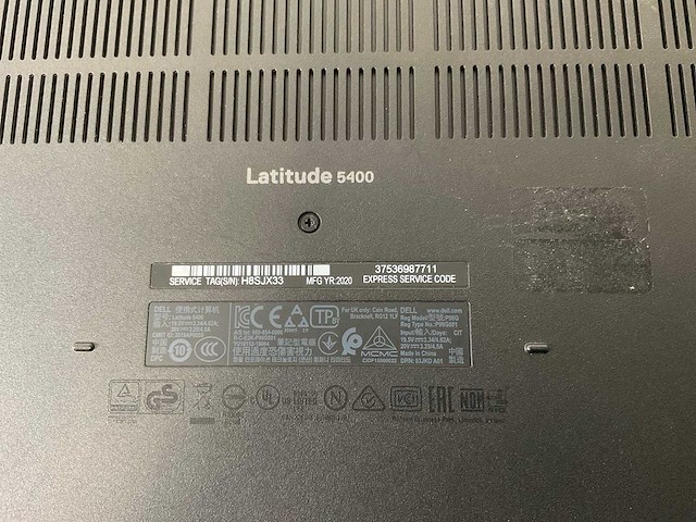 Dell latitude 5400 14”, core(tm) i7 8th gen, 16 gb ram, 512 gb nvme laptops (3x) - afbeelding 8 van  23