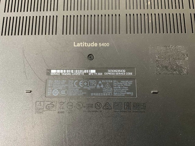 Dell latitude 5400 14”, core(tm) i7 8th gen, 16 gb ram, 512 gb nvme laptops (3x) - afbeelding 16 van  23