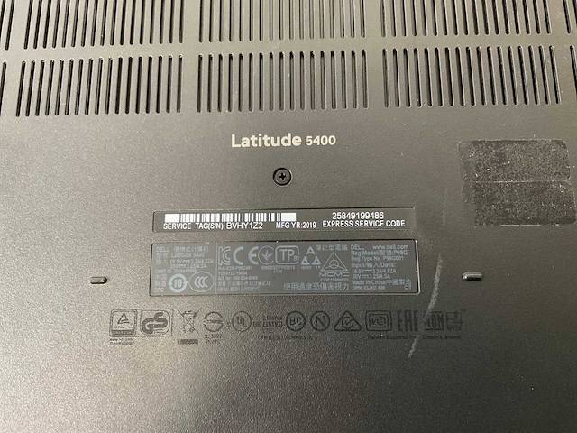 Dell latitude 5400 14”, core(tm) i7 8th gen, 16 gb ram, 512 gb nvme laptops (3x) - afbeelding 8 van  23