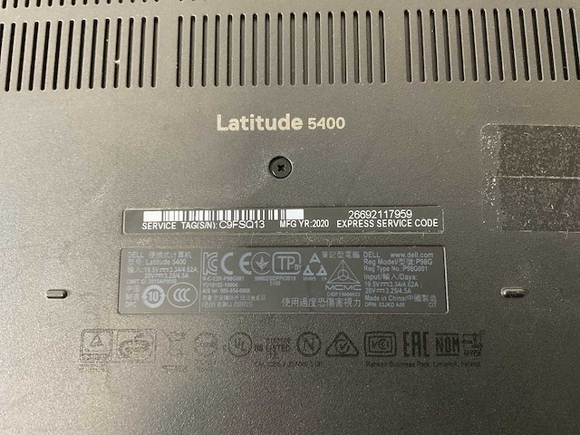 Dell latitude 5400 14”, core(tm) i7 8th gen, 16 gb ram, 512 gb nvme laptops (3x) - afbeelding 23 van  23