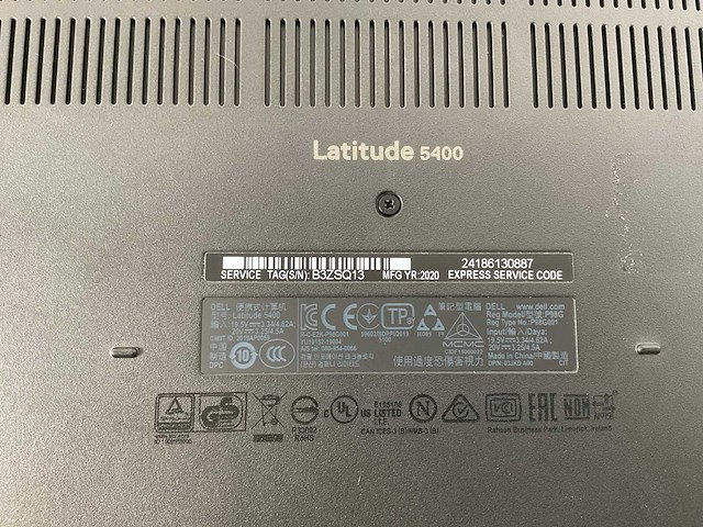 Dell latitude 5400 14”, core(tm) i7 8th gen, 16 gb ram, 512 gb nvme laptops (3x) - afbeelding 21 van  22