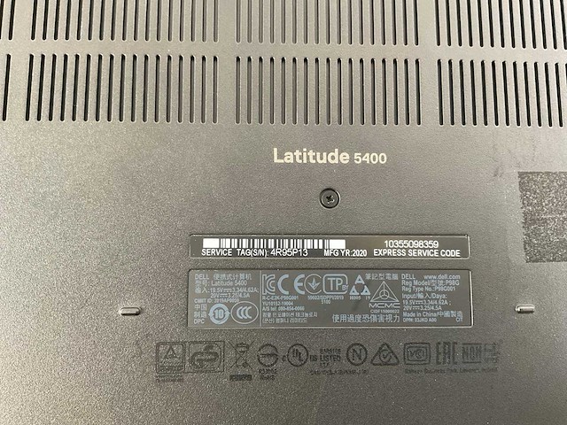Dell latitude 5400 14”, core(tm) i7 8th gen, 16 gb ram, 512 gb nvme laptops (3x) - afbeelding 21 van  22