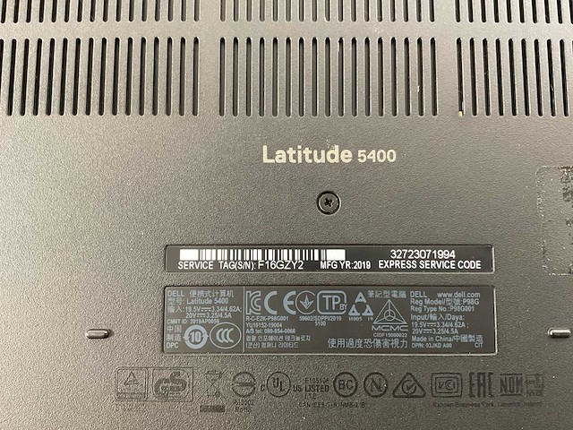 Dell latitude 5400 14”, core(tm) i7 8th gen, 16 gb ram, 512 gb nvme laptops (3x) - afbeelding 21 van  22