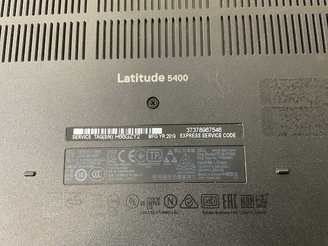 Dell latitude 5400 14”, core(tm) i7 8th gen, 16 gb ram, no hdd laptops (2x) - afbeelding 8 van  16