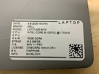 Dell latitude 5410 laptop (2x) - afbeelding 9 van  9