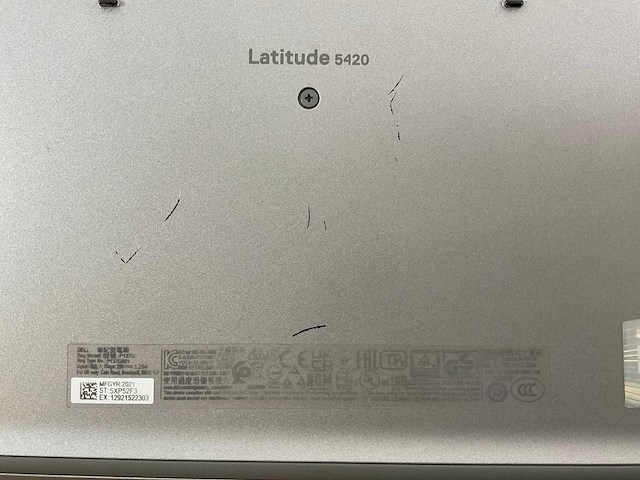 Dell latitude 5420 14”, core(tm) i5 11th gen, 16 gb ram, 256 gb nvme laptop - afbeelding 7 van  7