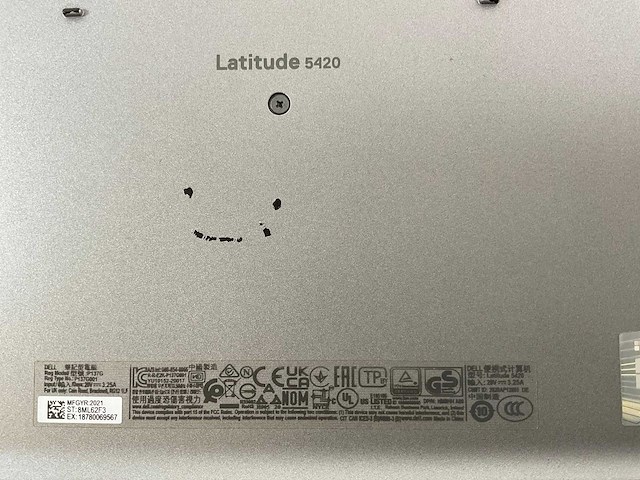 Dell latitude 5420 14”, core(tm) i5 11th gen, 16 gb ram, 256 gb nvme laptop - afbeelding 7 van  7