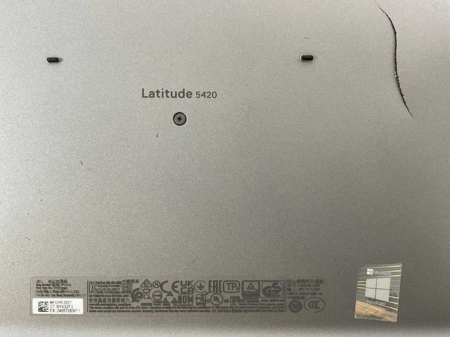 Dell latitude 5420 14”, core(tm) i5 11th gen, 16 gb ram, 256 gb nvme laptop - afbeelding 7 van  7