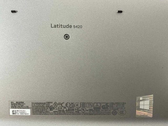 Dell latitude 5420 14”, core(tm) i5 11th gen, 16 gb ram, 256 gb nvme laptop - afbeelding 7 van  7