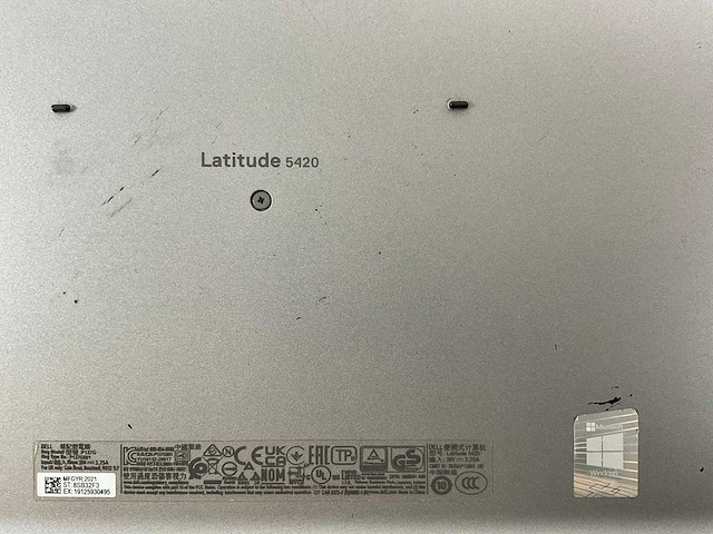 Dell latitude 5420 14”, core(tm) i5 11th gen, 16 gb ram, 256 gb nvme laptop - afbeelding 7 van  7