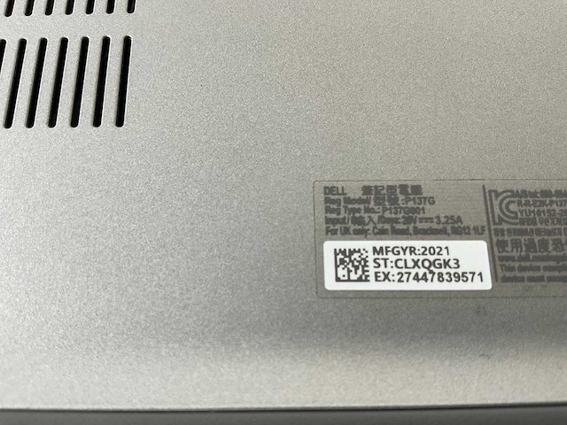 Dell latitude 5420 14”, core(tm) i5 11th gen, 8 gb ram, 256 gb nvme laptop - afbeelding 7 van  7