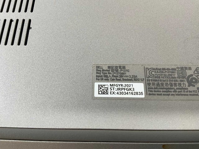 Dell latitude 5420 14”, core(tm) i5 11th gen, 8 gb ram, 256 gb nvme laptop - afbeelding 6 van  6