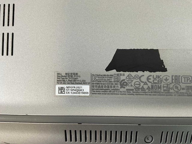 Dell latitude 5420 14”, core(tm) i5 11th gen, 8 gb ram, 256 gb nvme laptop - afbeelding 7 van  7