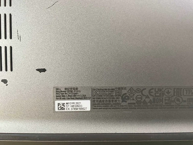 Dell latitude 5420 14”, core(tm) i5 11th gen, 8 gb ram, 256 gb nvme laptop - afbeelding 7 van  7