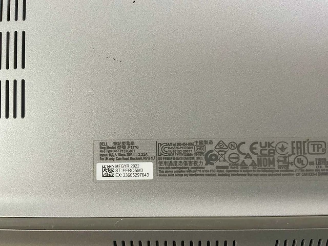 Dell latitude 5420 14”, core(tm) i5 11th gen, 8 gb ram, 256 gb nvme laptop - afbeelding 7 van  7