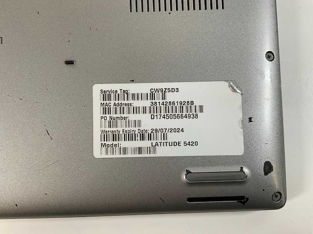 Dell latitude 5420 14”, core(tm) i7 11th gen, 16 gb ram, 512 gb nvme laptop - afbeelding 7 van  7
