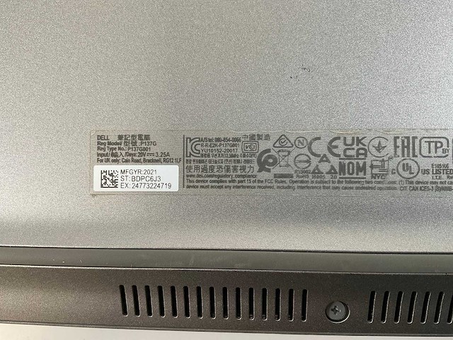 Dell latitude 5420 14”, core(tm) i7 11th gen, 16 gb ram, 512 gb nvme laptop - afbeelding 4 van  4