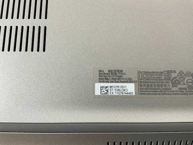 Dell latitude 5420 14”, core(tm) i7 11th gen, 16 gb ram, 512 gb nvme laptop - afbeelding 4 van  4