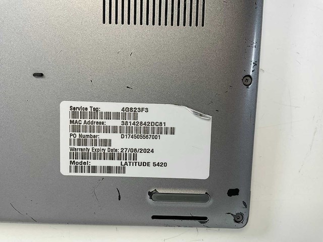 Dell latitude 5420 14”, core(tm) i7 11th gen, 16 gb ram, 512 gb nvme laptop - afbeelding 4 van  4
