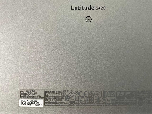 Dell latitude 5420 14”, core(tm) i7 11th gen, 16 gb ram, 512 gb nvme laptop - afbeelding 7 van  7