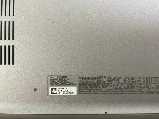 Dell latitude 5420 14”, core(tm) i7 11th gen, 16 gb ram, 512 gb nvme laptop - afbeelding 6 van  7