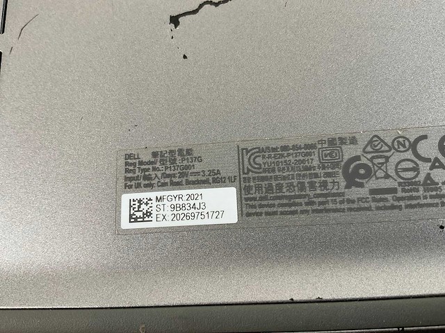 Dell latitude 5420 14”, core(tm) i7 11th gen, 32 gb ram, 512 gb nvme laptop - afbeelding 3 van  3