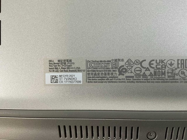 Dell latitude 5420 14”, core(tm) i7 11th gen,16 gb ram, 512 gb nvme laptop - afbeelding 2 van  2