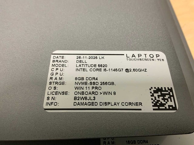 Dell latitude 5420 laptop (3x) - afbeelding 3 van  7