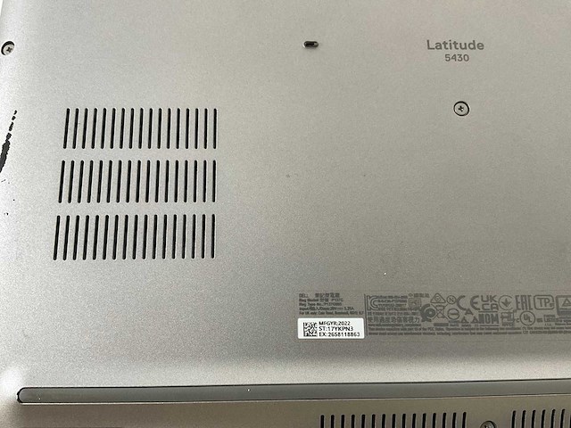 Dell latitude 5430 14”, core(tm) i5 12th gen, 8 gb ram, 256 gb nvme laptop - afbeelding 5 van  5
