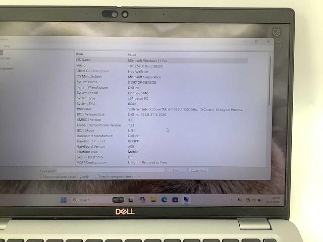 Dell latitude 5440 - i5-1335u - 16gb mem - 512gb nvme ssd laptop - afbeelding 7 van  11