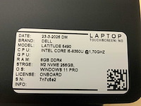 Dell latitude 5490 laptop (4x) - afbeelding 3 van  11