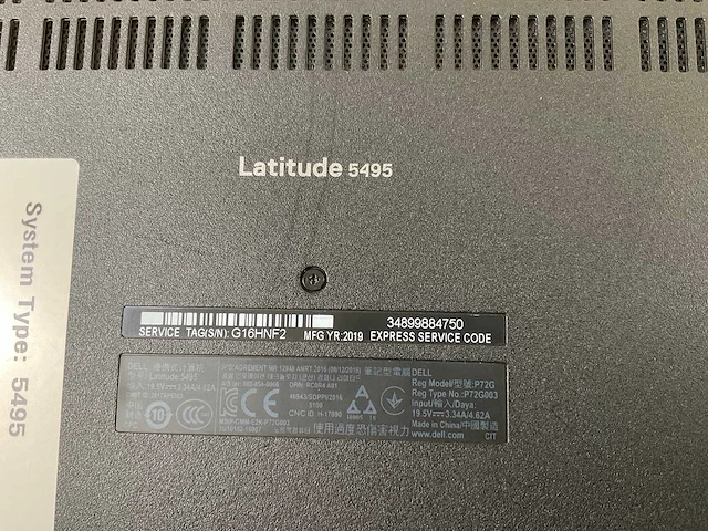 Dell latitude 5495 14”, amd ryzen pro 2500u, 16 gb ram, 256 gb ssd laptpp - afbeelding 7 van  7