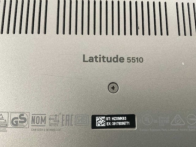 Dell latitude 5510 15,6”, core(tm) i7 10th gen, 16 gb ram, 512 gb nvme laptop - afbeelding 7 van  7