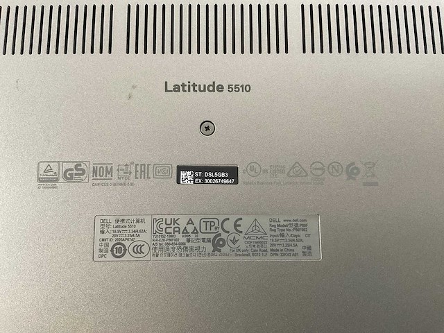 Dell latitude 5510 15,6”, core(tm) i7 10th gen, 16 gb ram, 512 gb nvme laptop - afbeelding 7 van  7