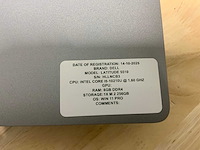 Dell latitude 5510 laptop (2x) - afbeelding 6 van  7