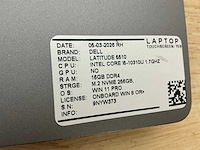 Dell latitude 5510 laptop (2x) - afbeelding 8 van  8