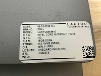 Dell latitude 5510 laptop (2x) - afbeelding 8 van  8